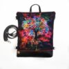 Crossbody kabelko batoh s motivem stromu.