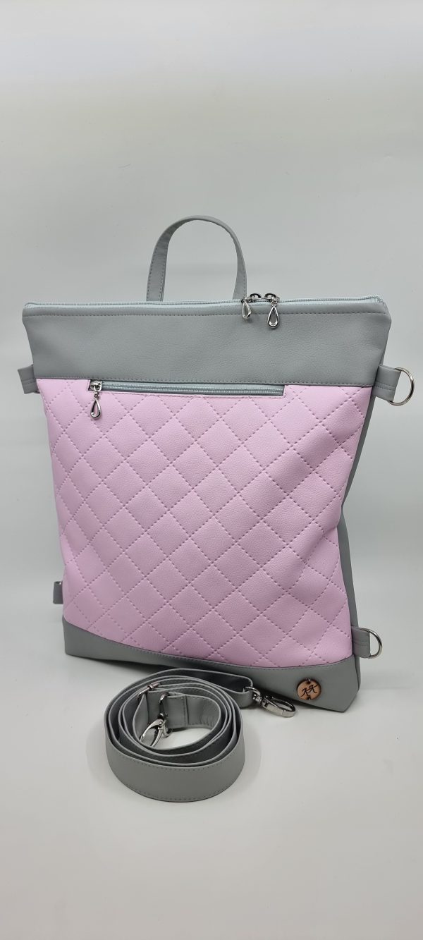 Celokoženkový crossbody kabelko batoh