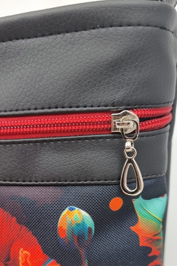 Crossbody kabelka vlčí máky. - Image 2