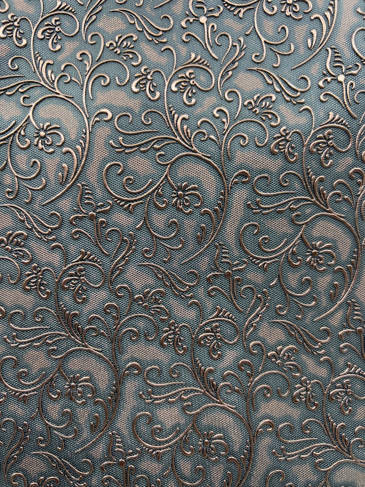 Crossbody celokoženkový  batoh v měděné barvě. - Image 7