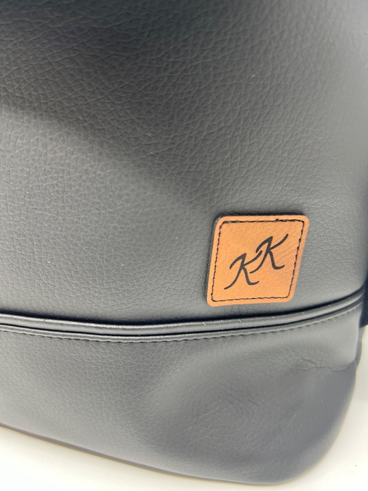 Crossbody batoh s mandalou v tyrkysovém provedení. - Image 5