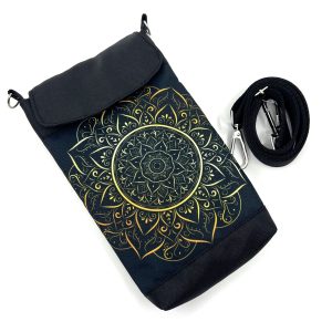 Malá crossbody kabelka s motivem mandaly.