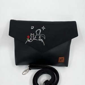Crossbody kabelka Kaila s výšivkou malého prince.
