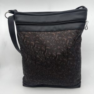 Crossbody celokoženková.