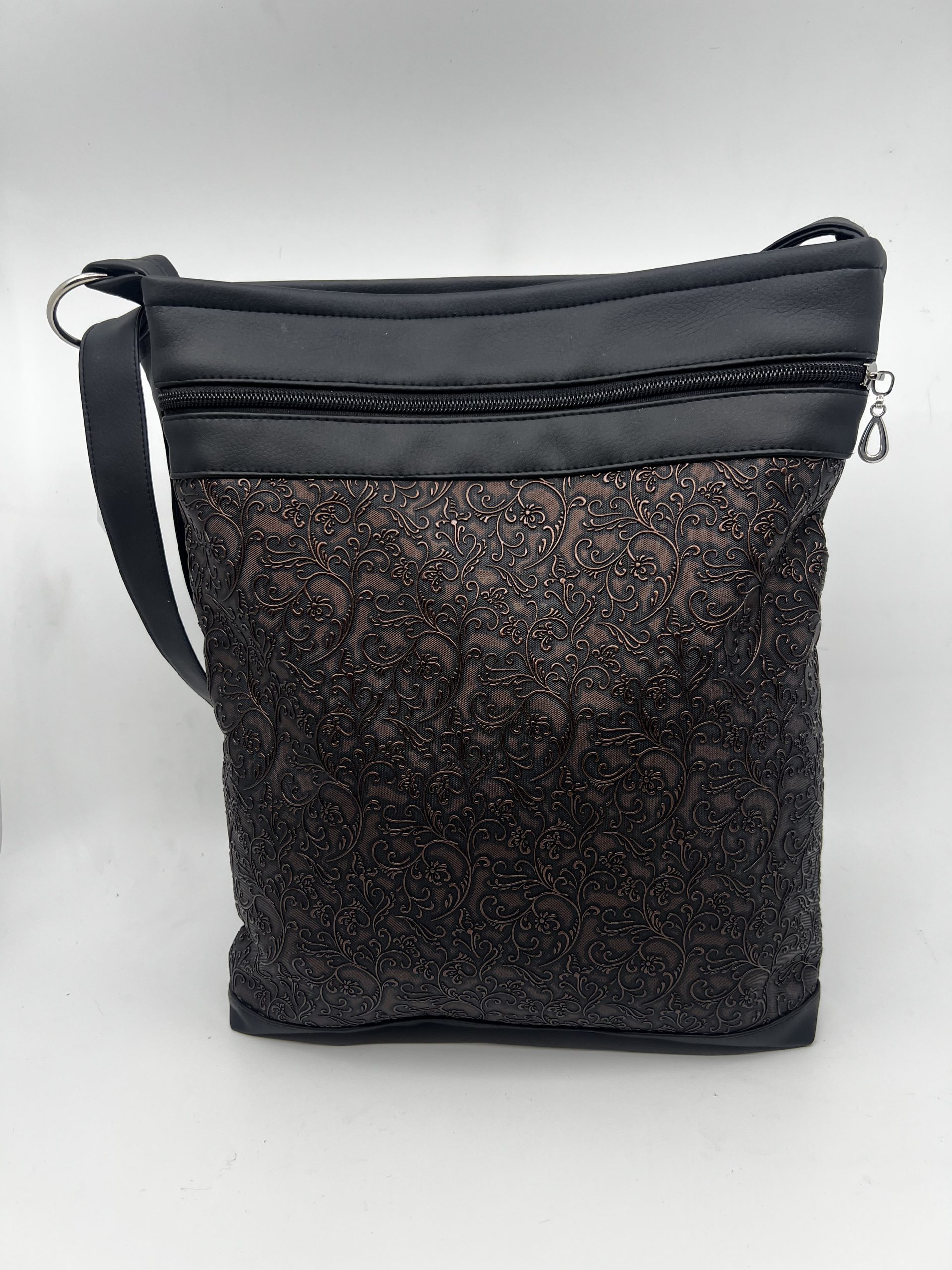 Crossbody celokoženková.