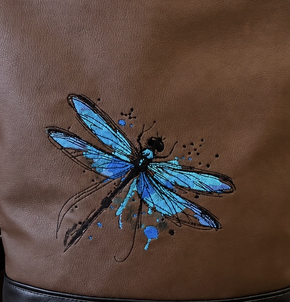 Crossbody kabelka s výšivkou chrpy. (Kopírovat) - Image 5